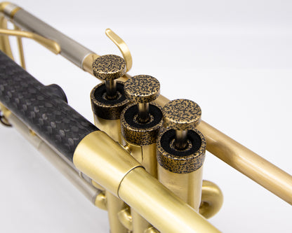 ChangeMaker Tuning Set für Bb-Trompete - Gold/Schwarz "Leopard"